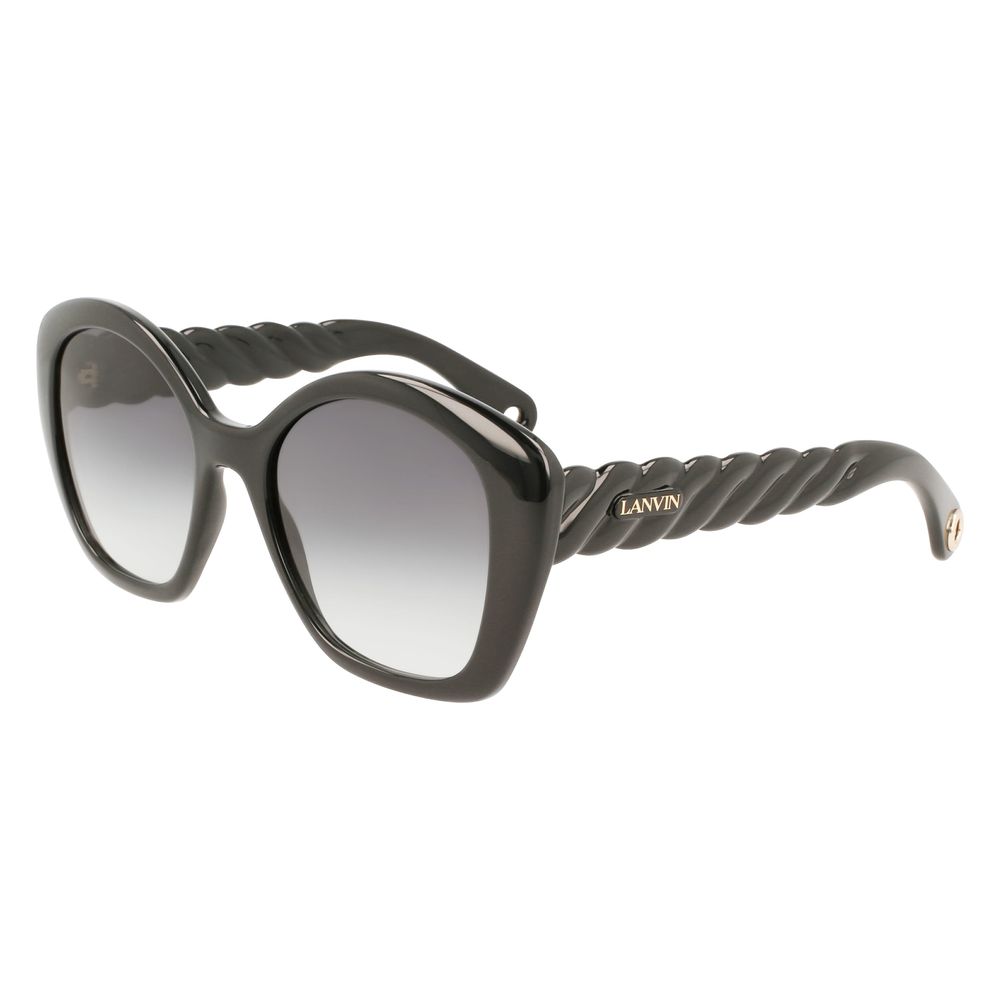 Lanvin – Schwarze Sonnenbrille mit Bio-Injektion