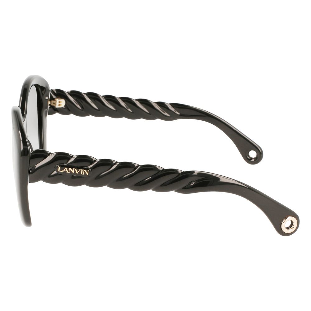 Lanvin – Schwarze Sonnenbrille mit Bio-Injektion