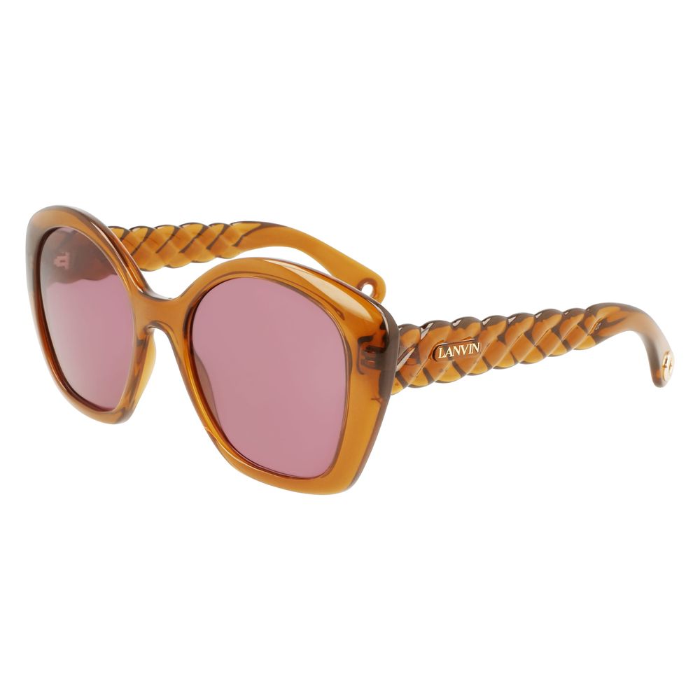 Lanvin – Braune Sonnenbrille mit Bio-Injektion