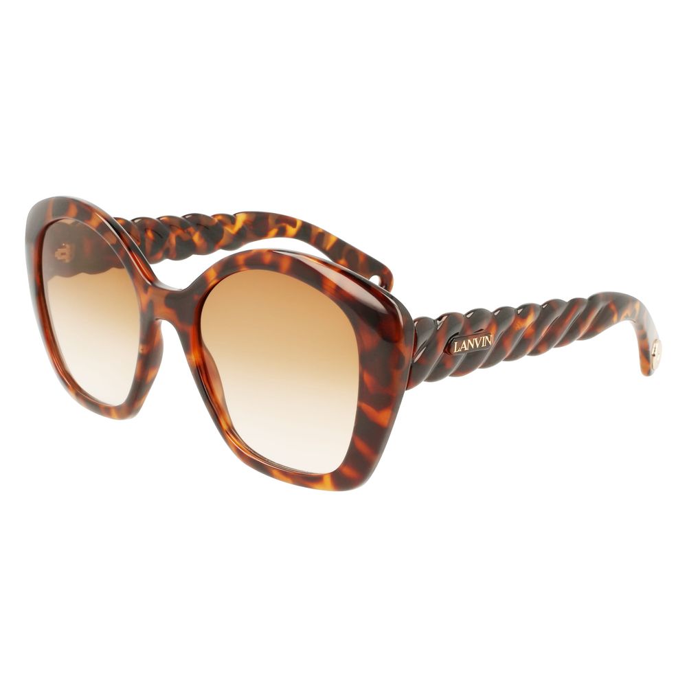 Lanvin – Braune Sonnenbrille mit Bio-Injektion
