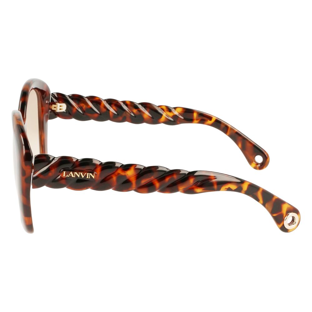 Lanvin – Braune Sonnenbrille mit Bio-Injektion