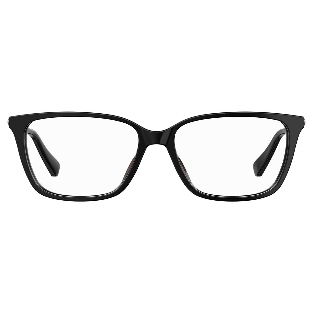 Ochelari de soare Love Moschino negri cu aspect de păr