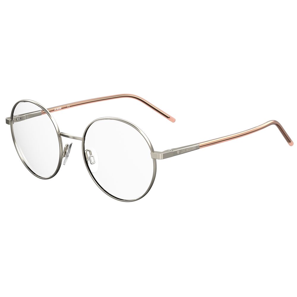 Love Moschino – Bronzefarbene Metallrahmen