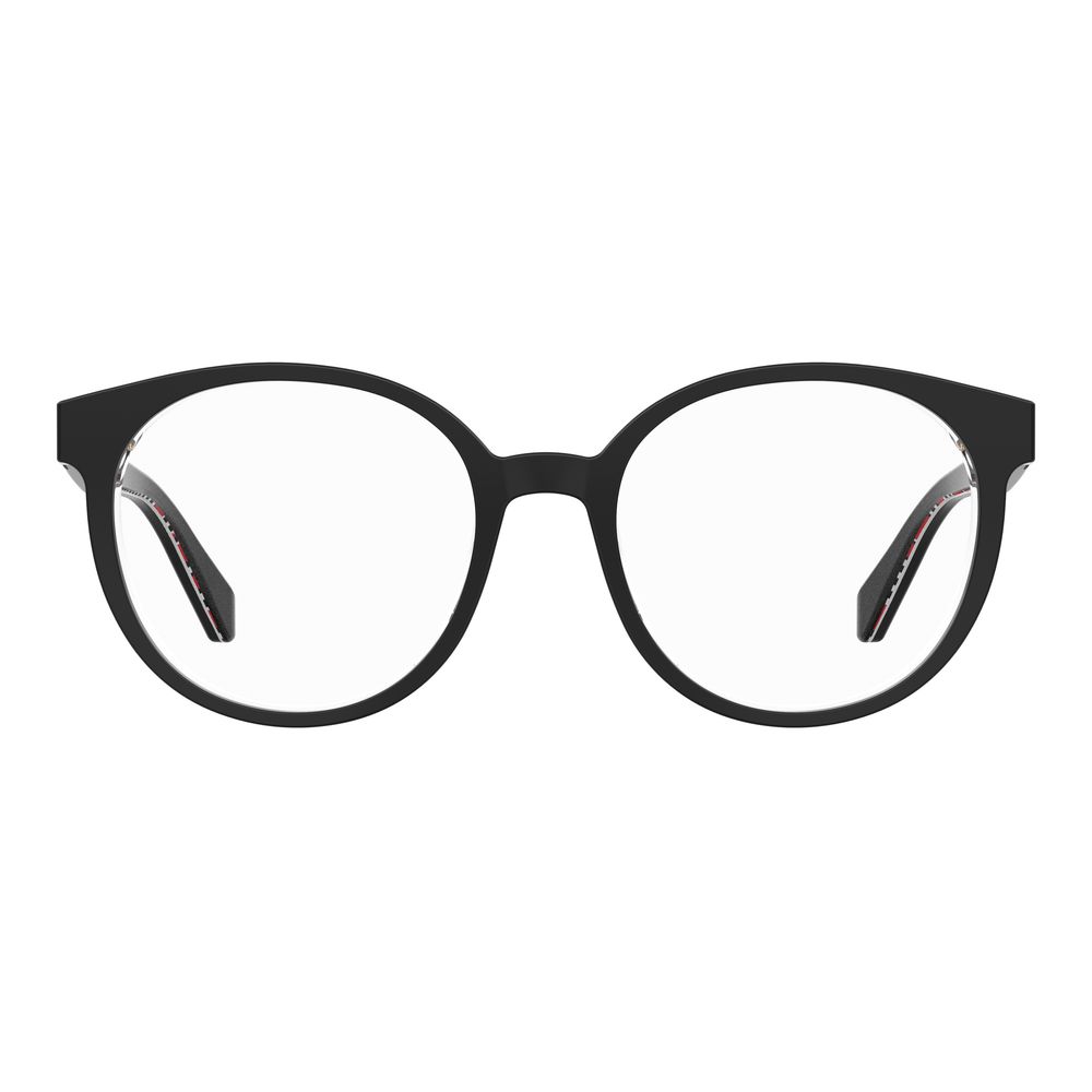 Ochelari de soare Love Moschino negri cu aspect de păr
