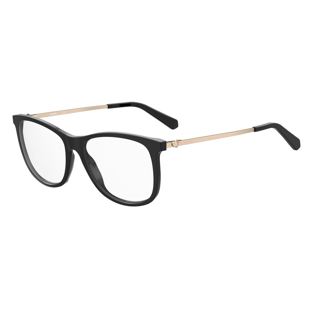Ochelari de soare Love Moschino negri cu aspect de păr
