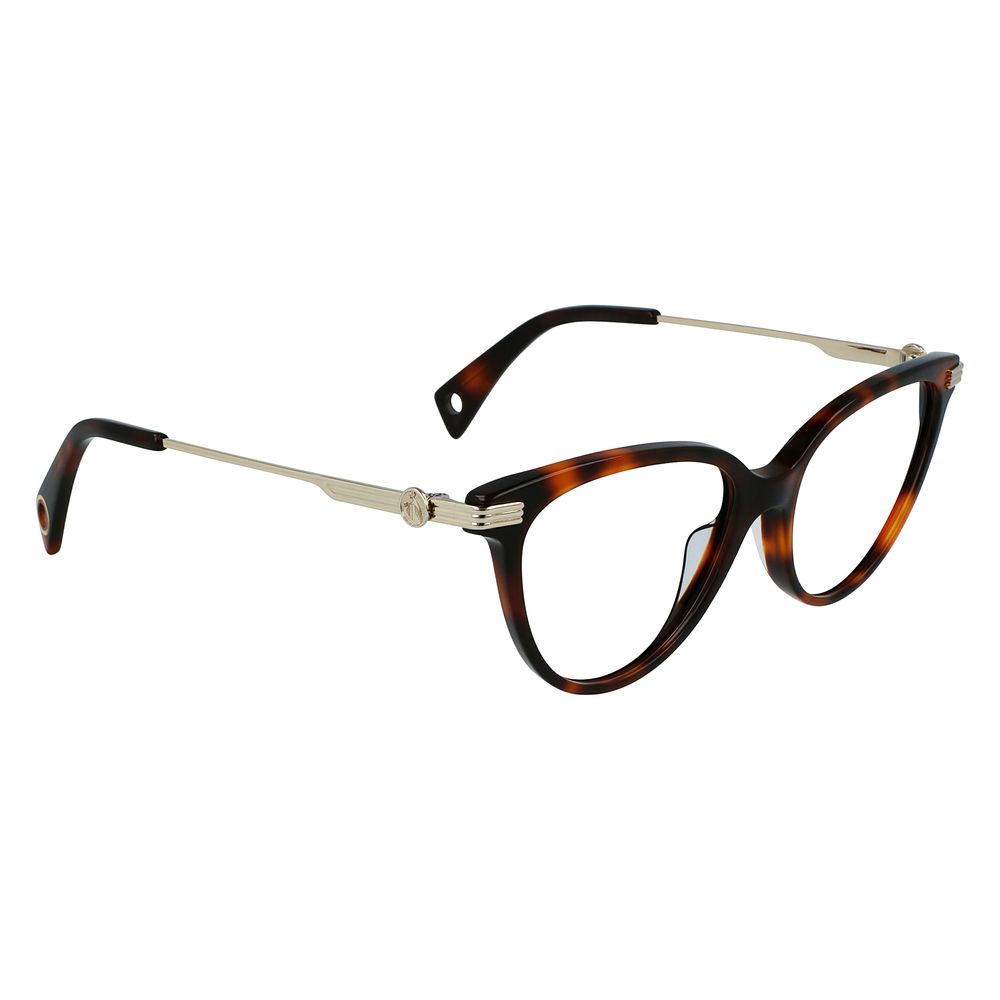 Lanvin Braune Rahmen aus Kalbshaar
