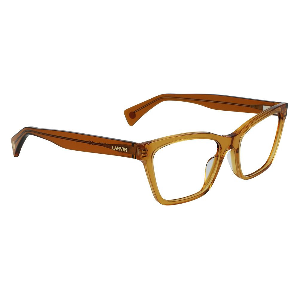 Lanvin Braune Acetat-Rahmen