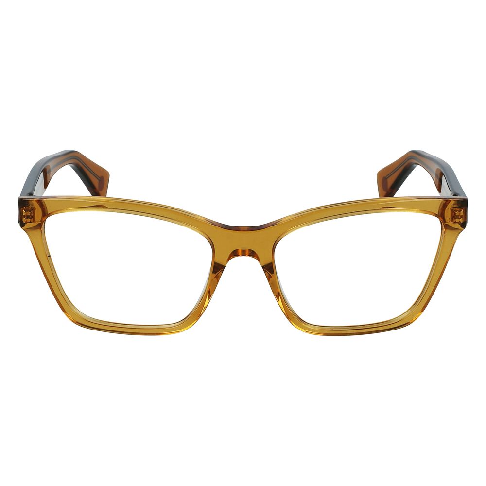 Lanvin Braune Acetat-Rahmen
