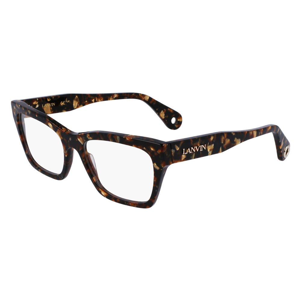 Lanvin Braune Acetat-Rahmen