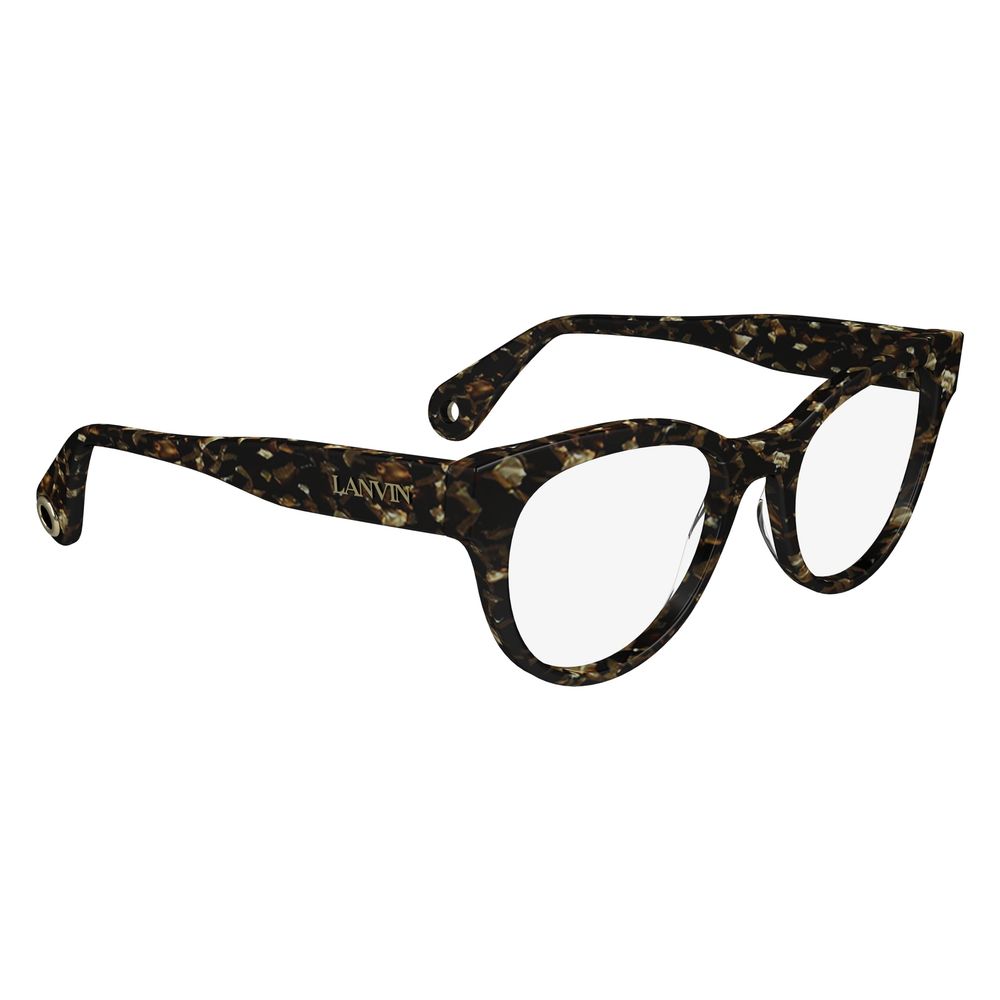 Lanvin Braune Acetat-Rahmen