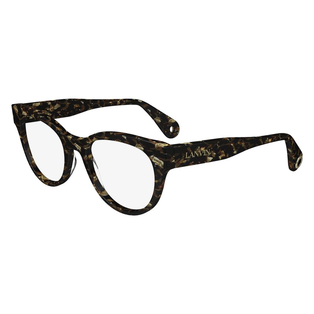 Lanvin Braune Acetat-Rahmen
