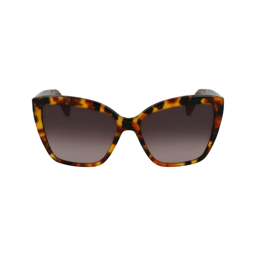 Lanvin – Braune Acetat-Sonnenbrille