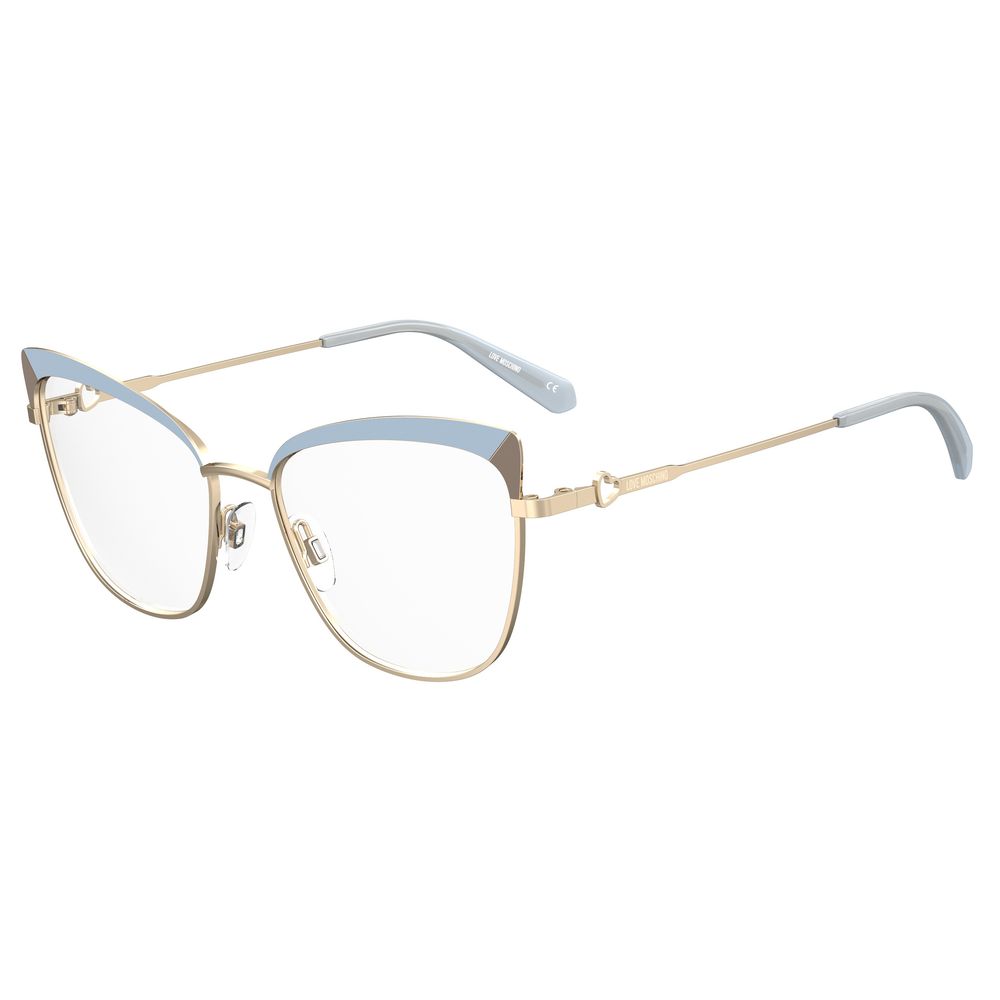 Love Moschino – Braune Metallrahmen