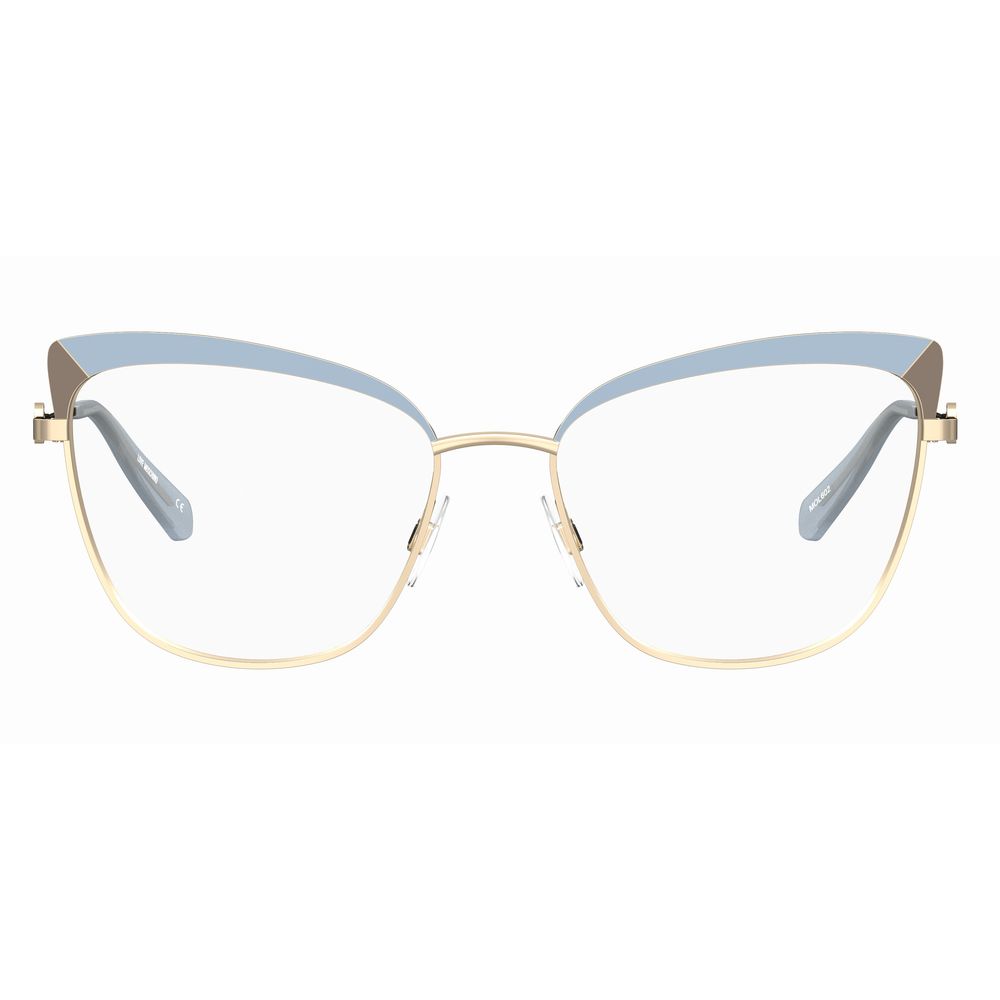 Love Moschino – Braune Metallrahmen