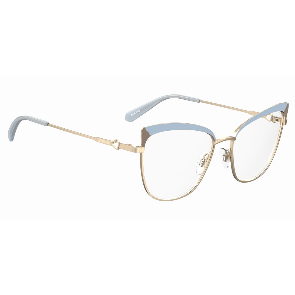 Love Moschino – Braune Metallrahmen