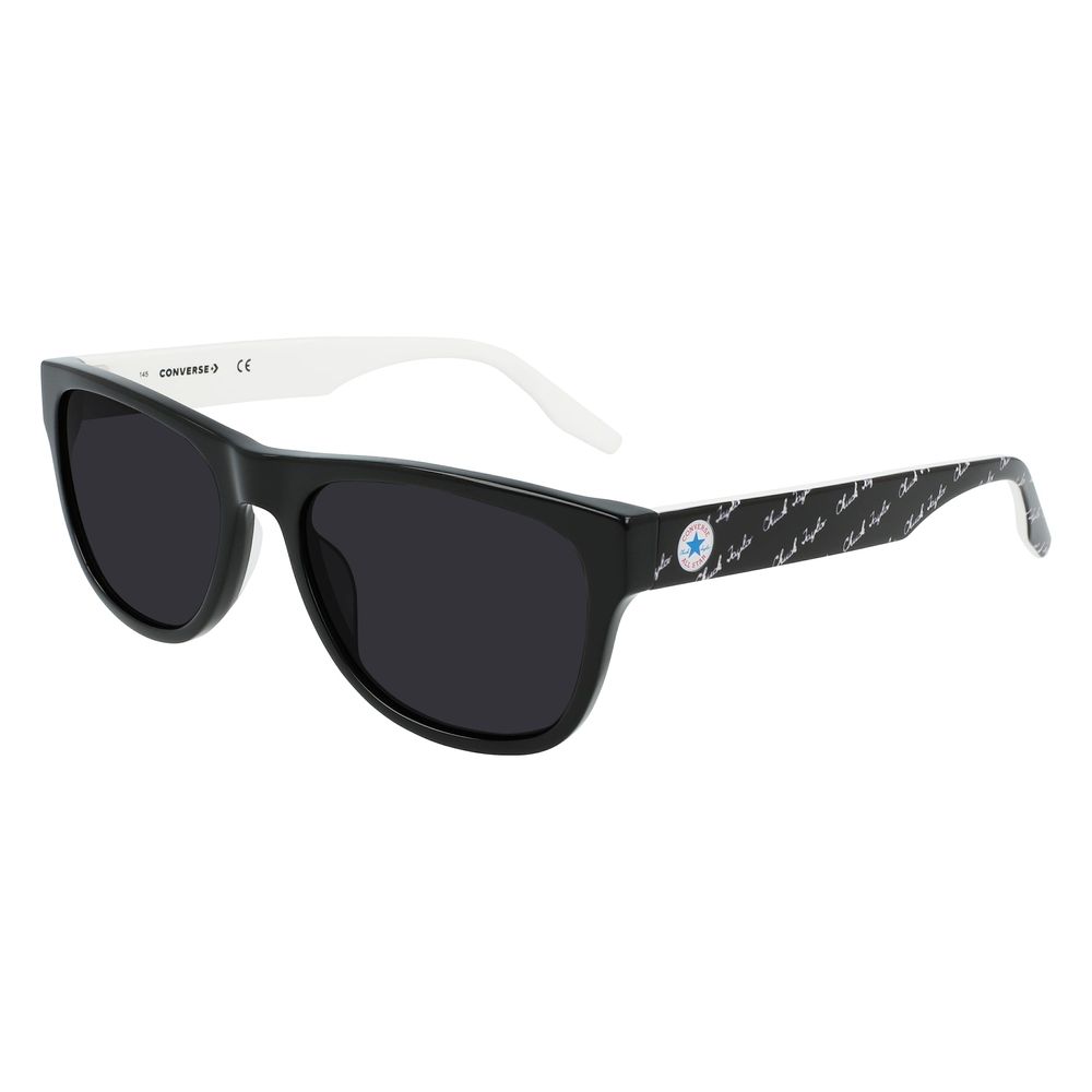 Converse – Schwarze Sonnenbrille aus Kalbshaar