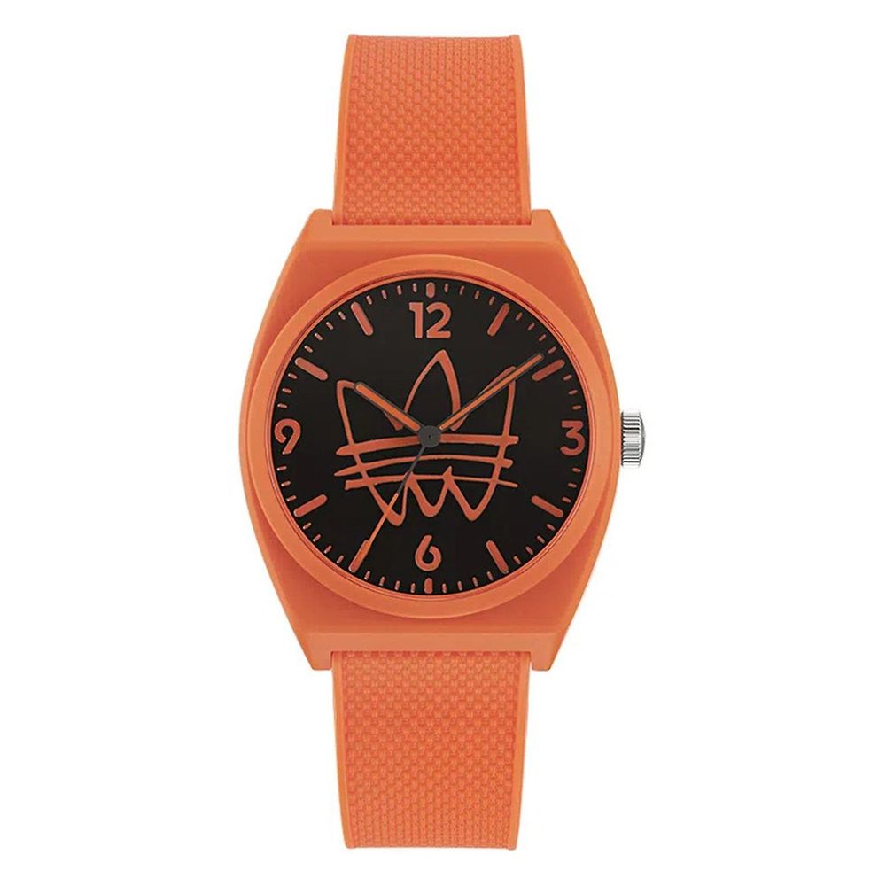 Ceas sintetic portocaliu Adidas