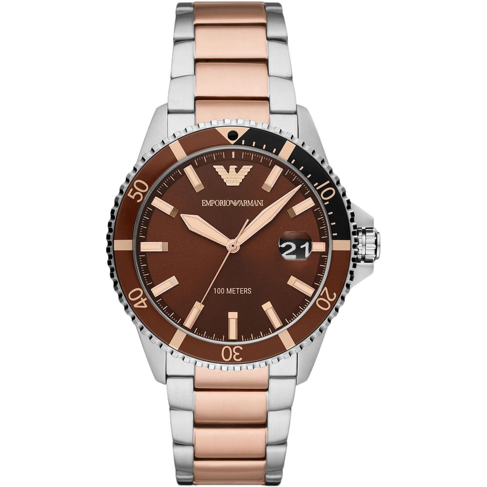 Ceas Armani Multicolor din oțel inoxidabil