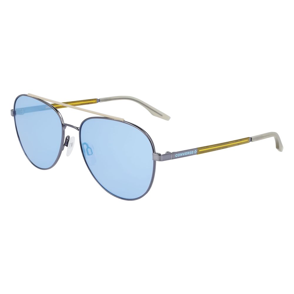 Converse Sonnenbrille aus grauem Metall