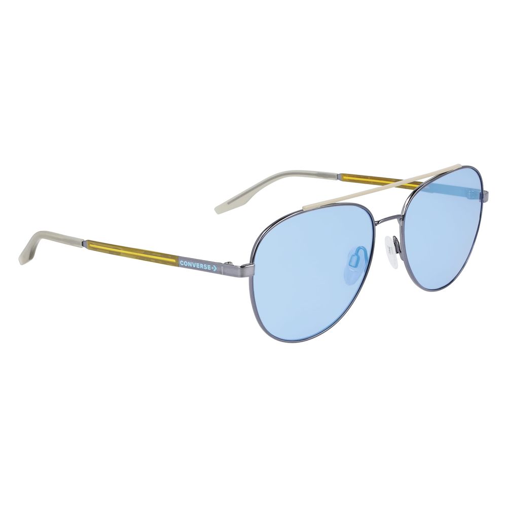 Converse Sonnenbrille aus grauem Metall