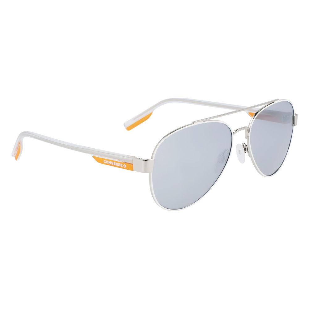 Converse Sonnenbrille aus weißem Metall
