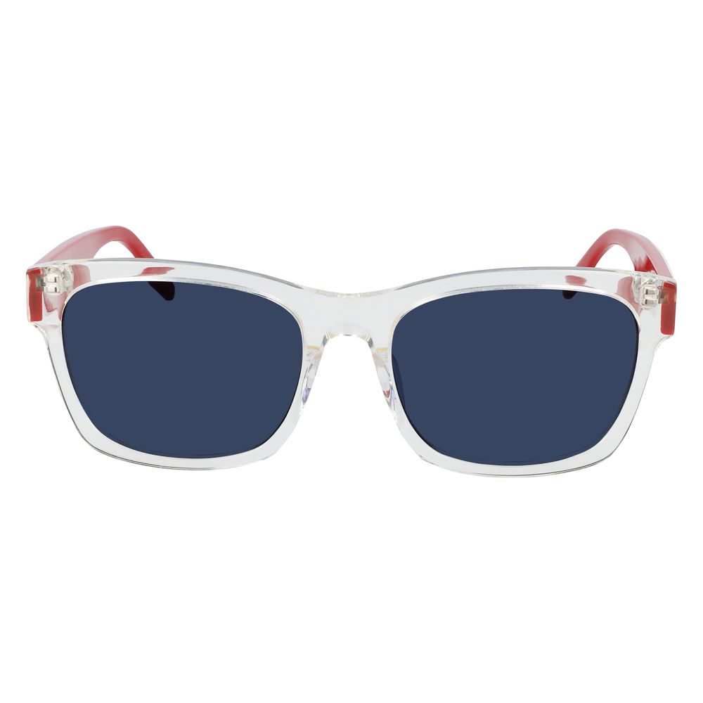 Converse – Sonnenbrille aus weißem Kalbshaar