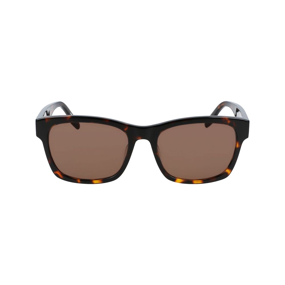 Converse – Braune Sonnenbrille aus Haircalf