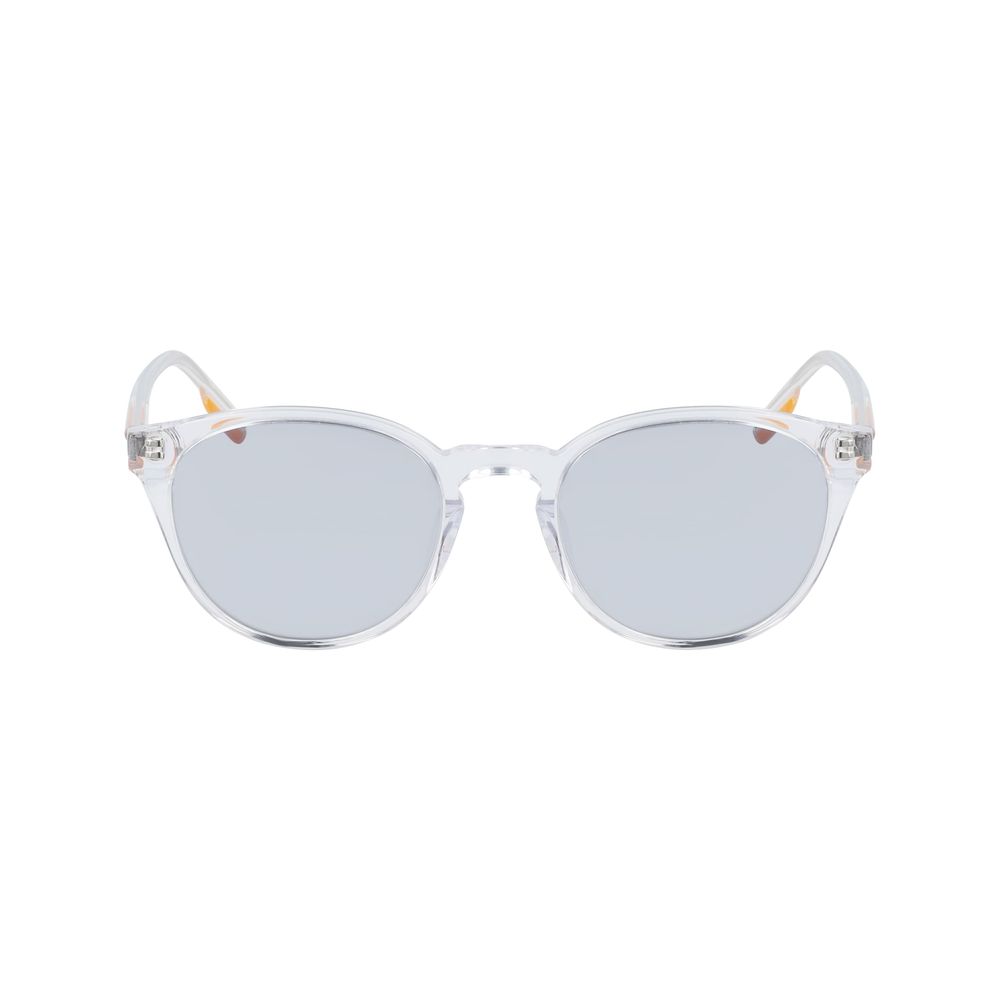 Converse – Sonnenbrille aus Kalbshaar in Blau