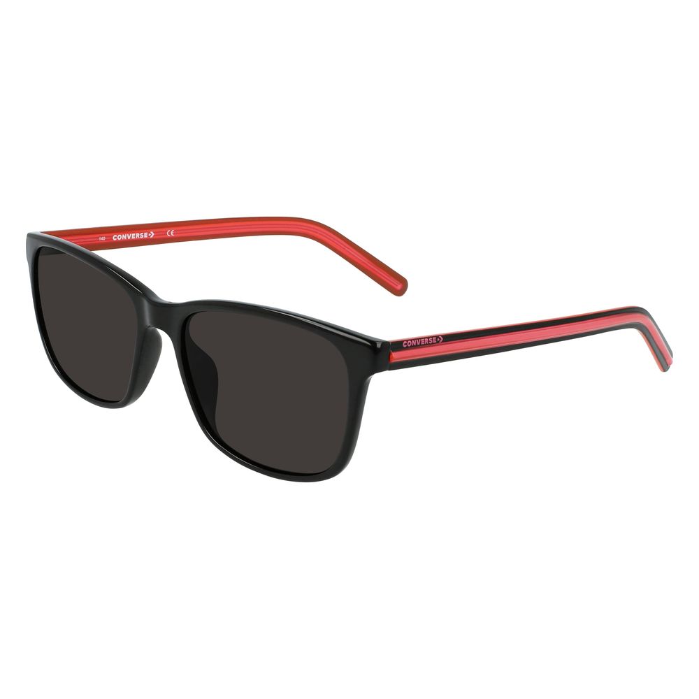 Converse Sonnenbrille aus schwarzem Kunststoff