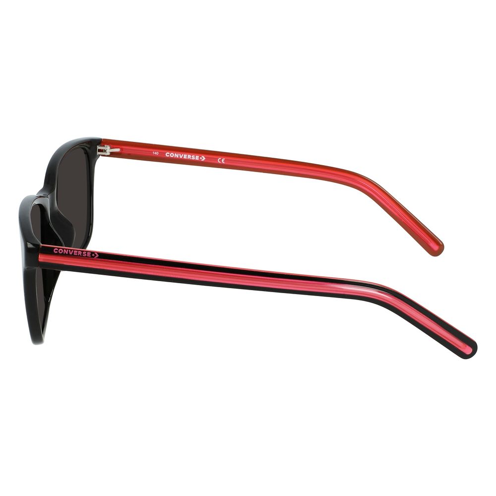Converse Sonnenbrille aus schwarzem Kunststoff
