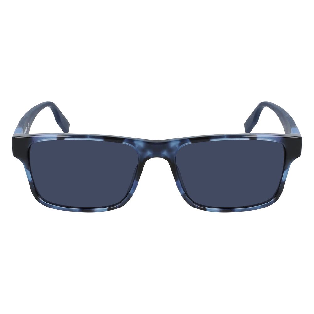 Converse – Sonnenbrille aus Kalbshaar in Blau