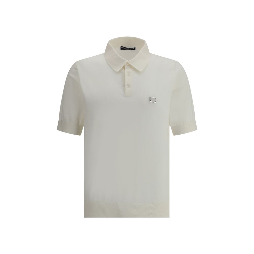 Tricou polo cu logo Dolce &amp; Gabbana