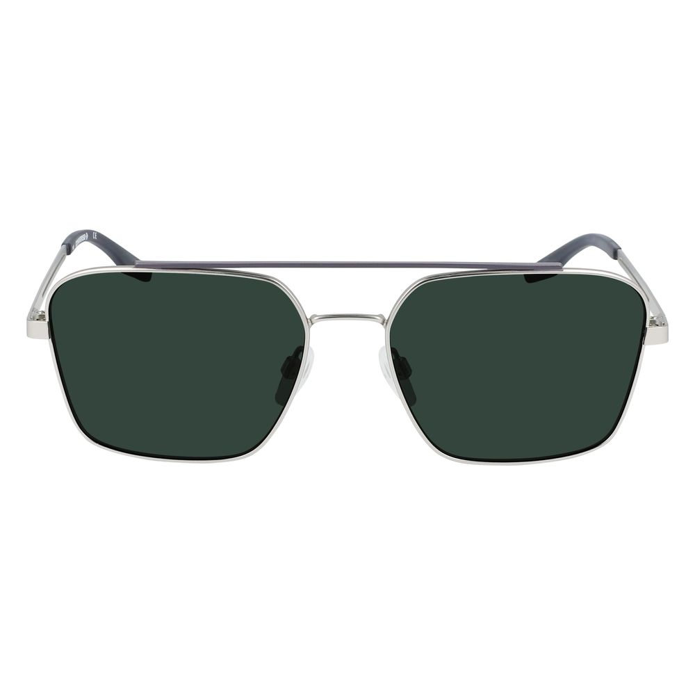Converse Sonnenbrille aus silbernem Metall