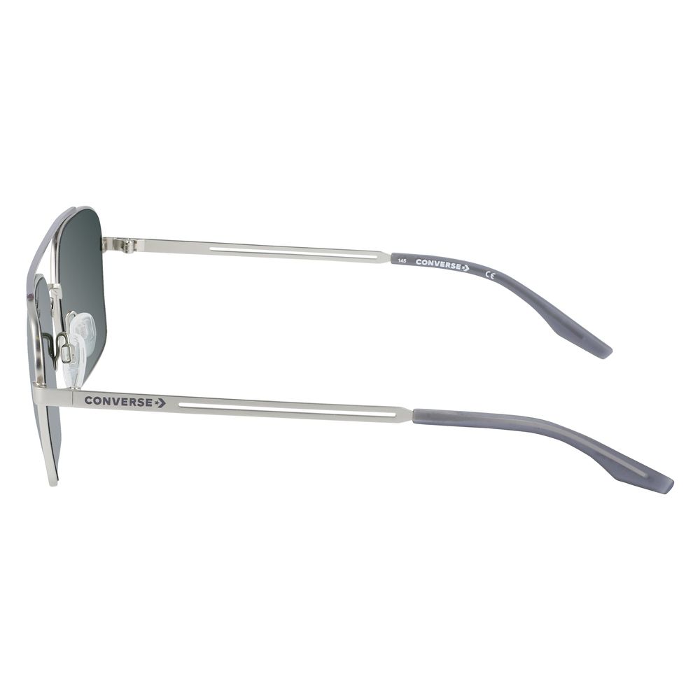 Converse Sonnenbrille aus silbernem Metall