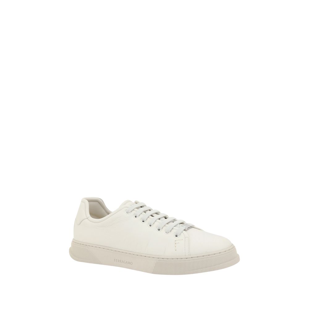 Ferragamo Leder-Sneakers
