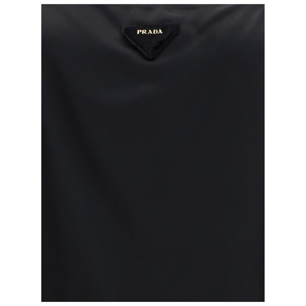 Rochie lungă din mătase Prada