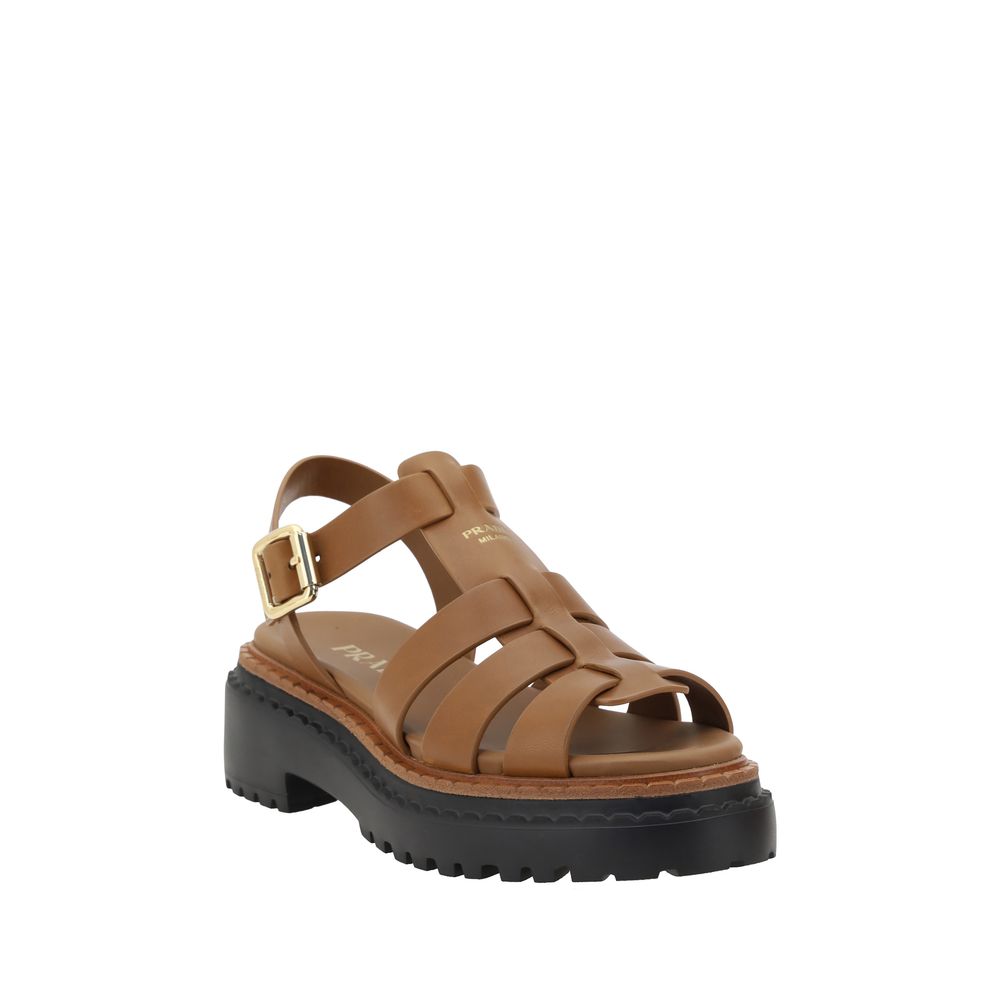 Sandale Prada cu talpă profilată