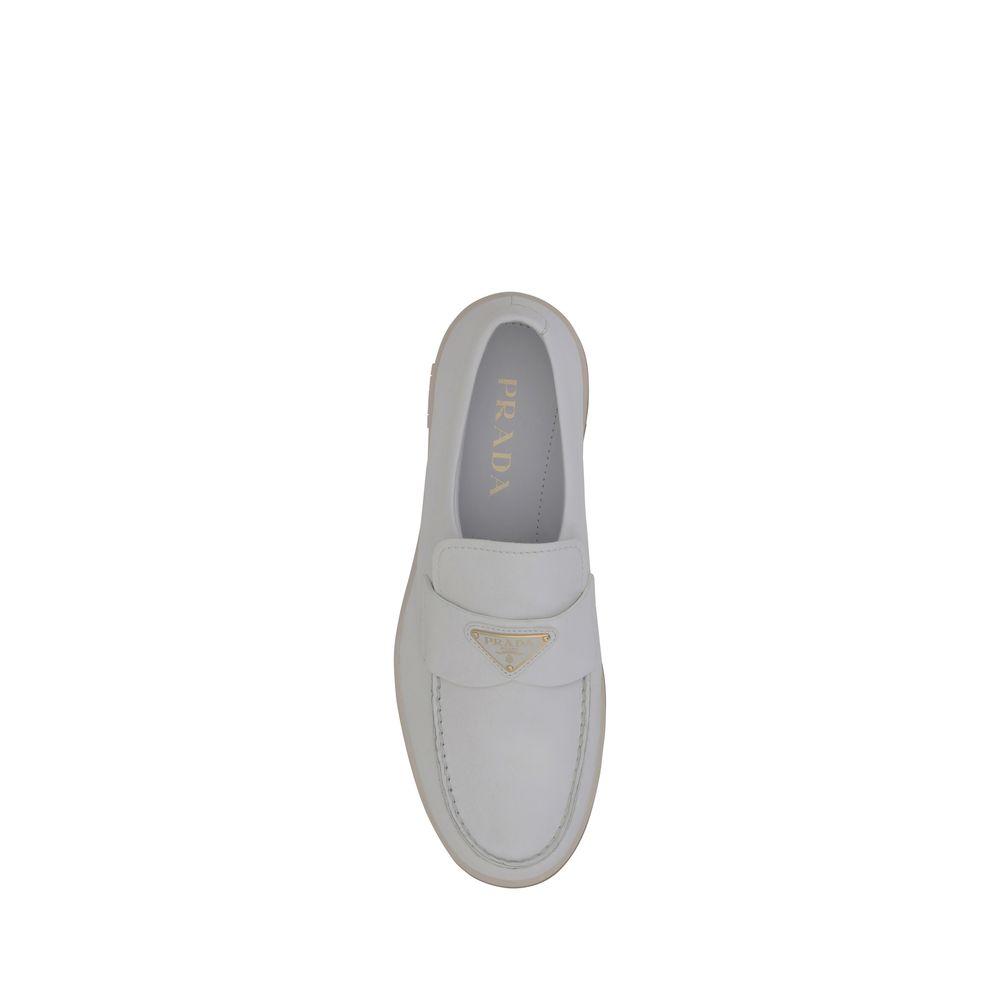 Mocasini Prada cu logo