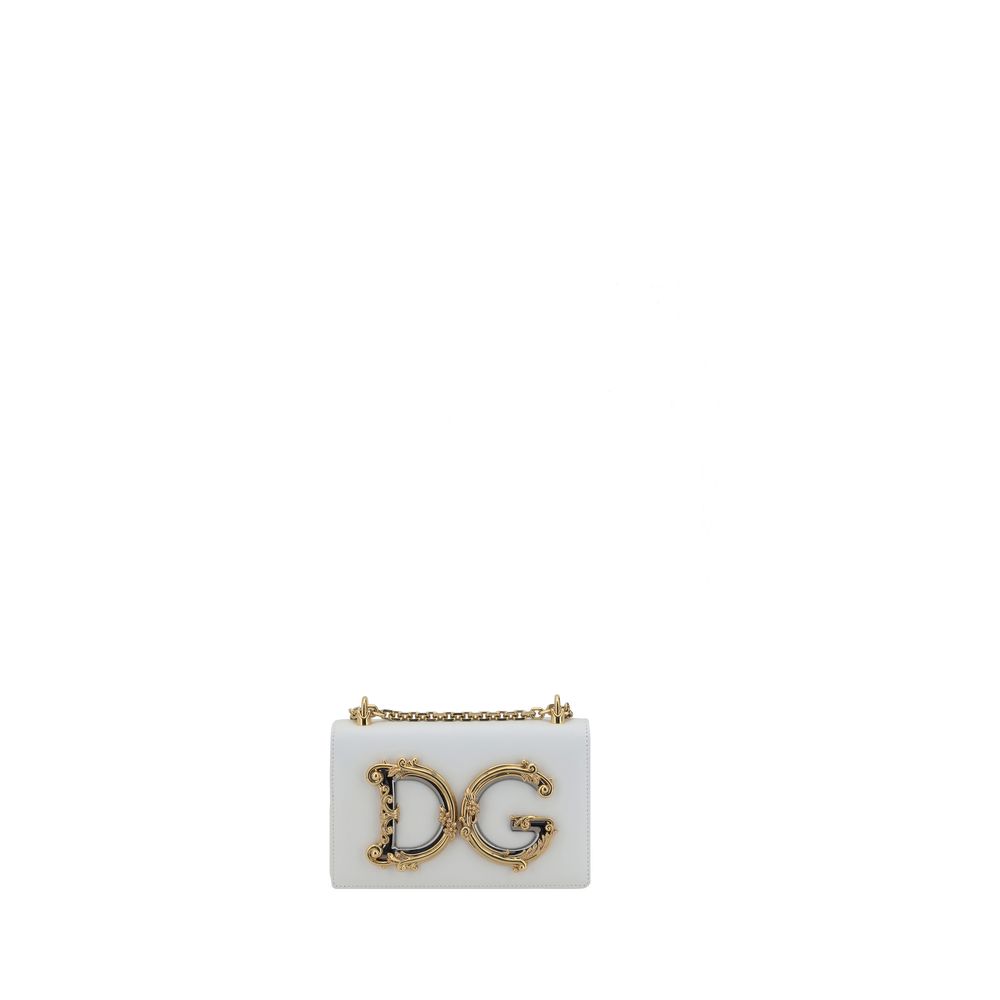 Geantă de umăr cu logo Dolce &amp; Gabbana