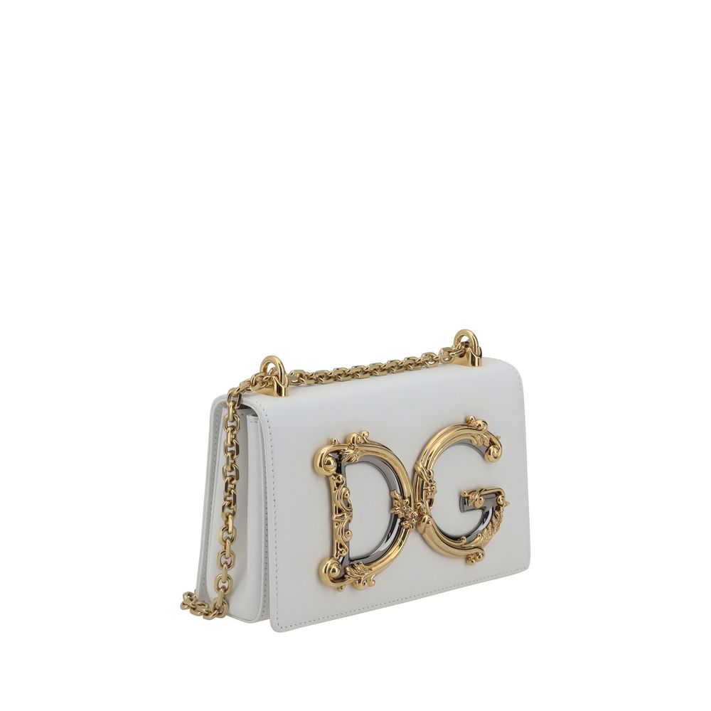 Geantă de umăr cu logo Dolce &amp; Gabbana