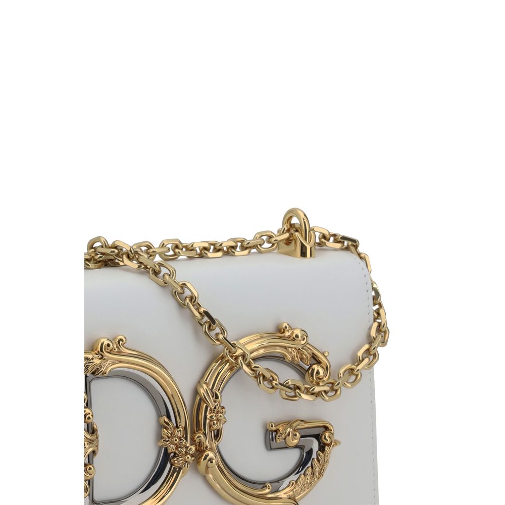 Geantă de umăr cu logo Dolce &amp; Gabbana