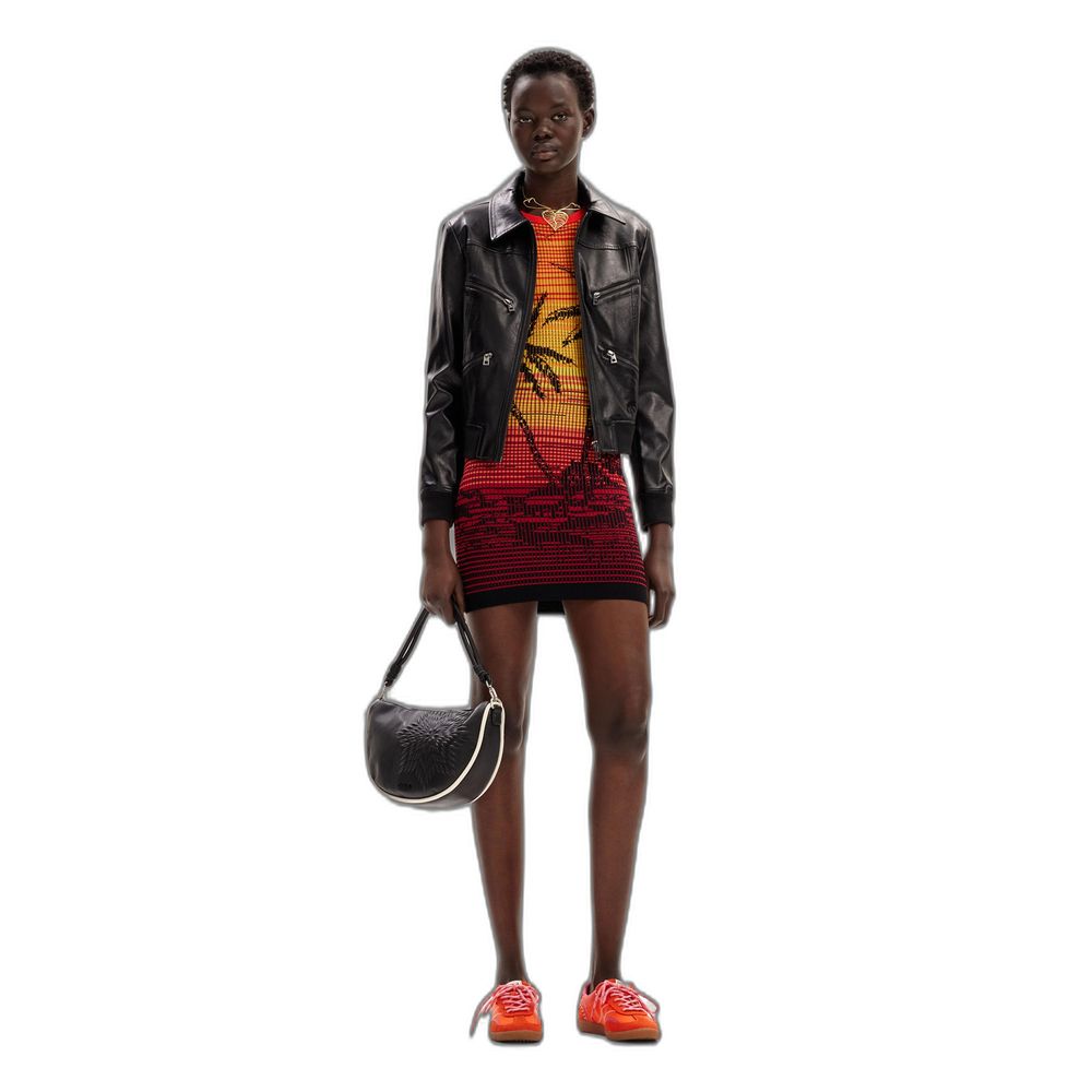 Desigual – Rotes Viskosekleid