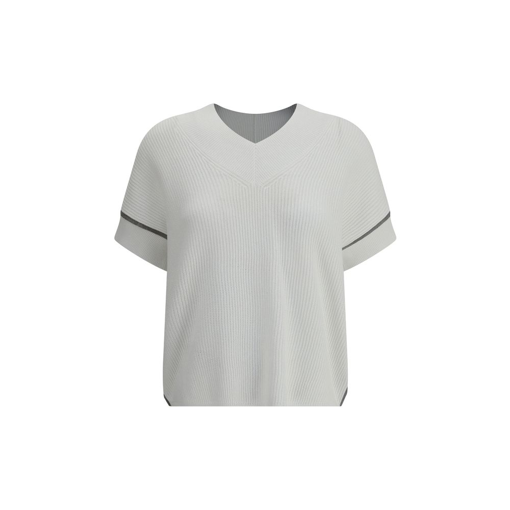 Brunello Cucinelli Kurzarmpullover
