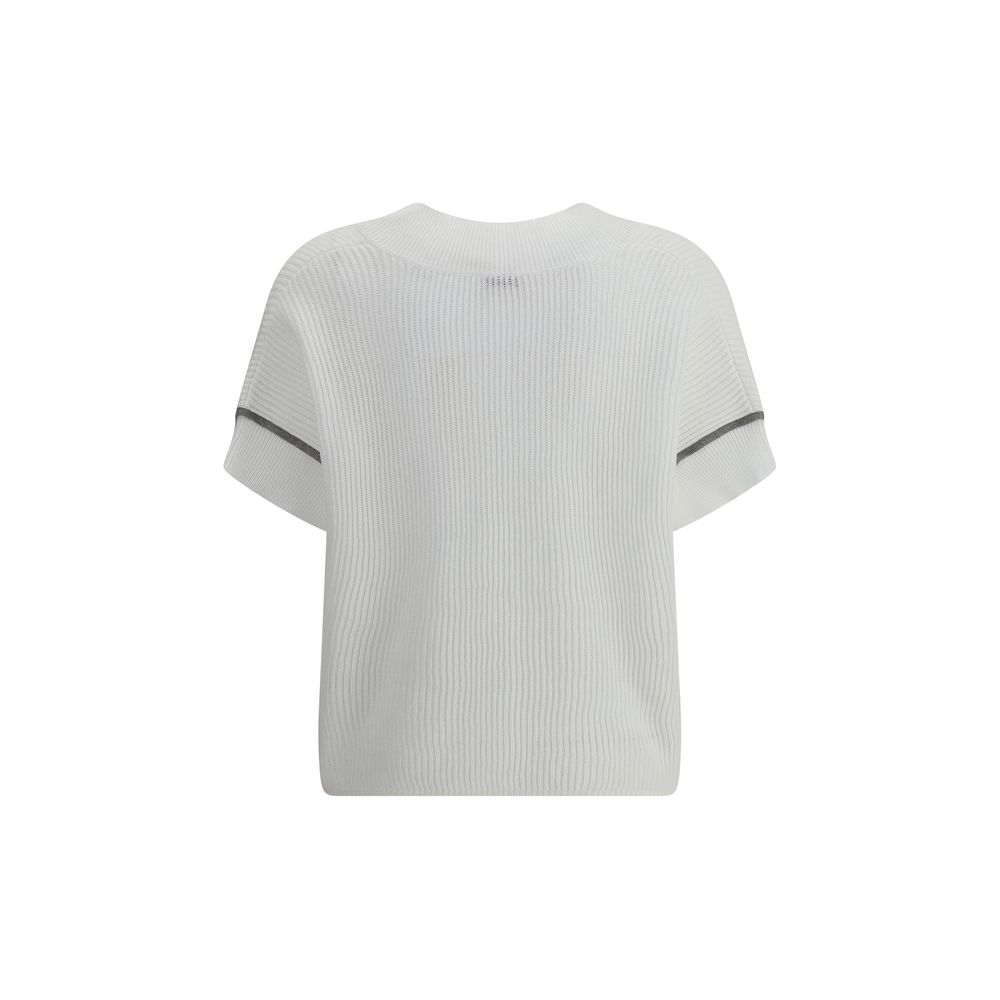 Brunello Cucinelli Kurzarmpullover