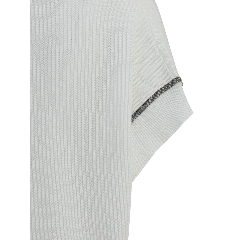 Brunello Cucinelli Kurzarmpullover