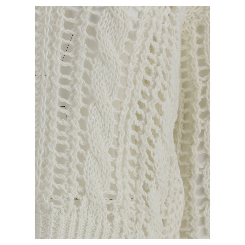 Brunello Cucinelli Spitzenstrickpullover