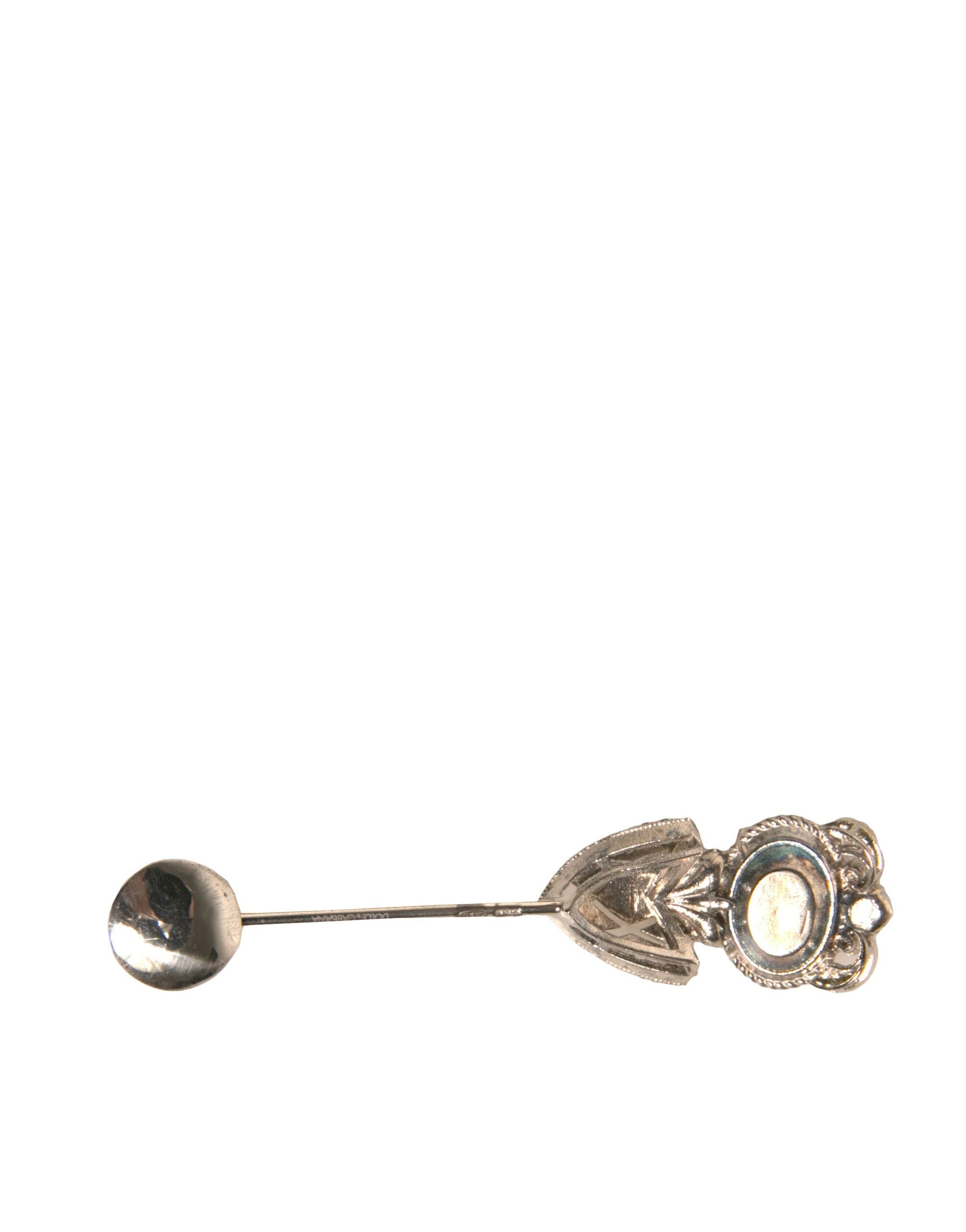 Broșă Dolce &amp; Gabbana din argint 925 cu cristale