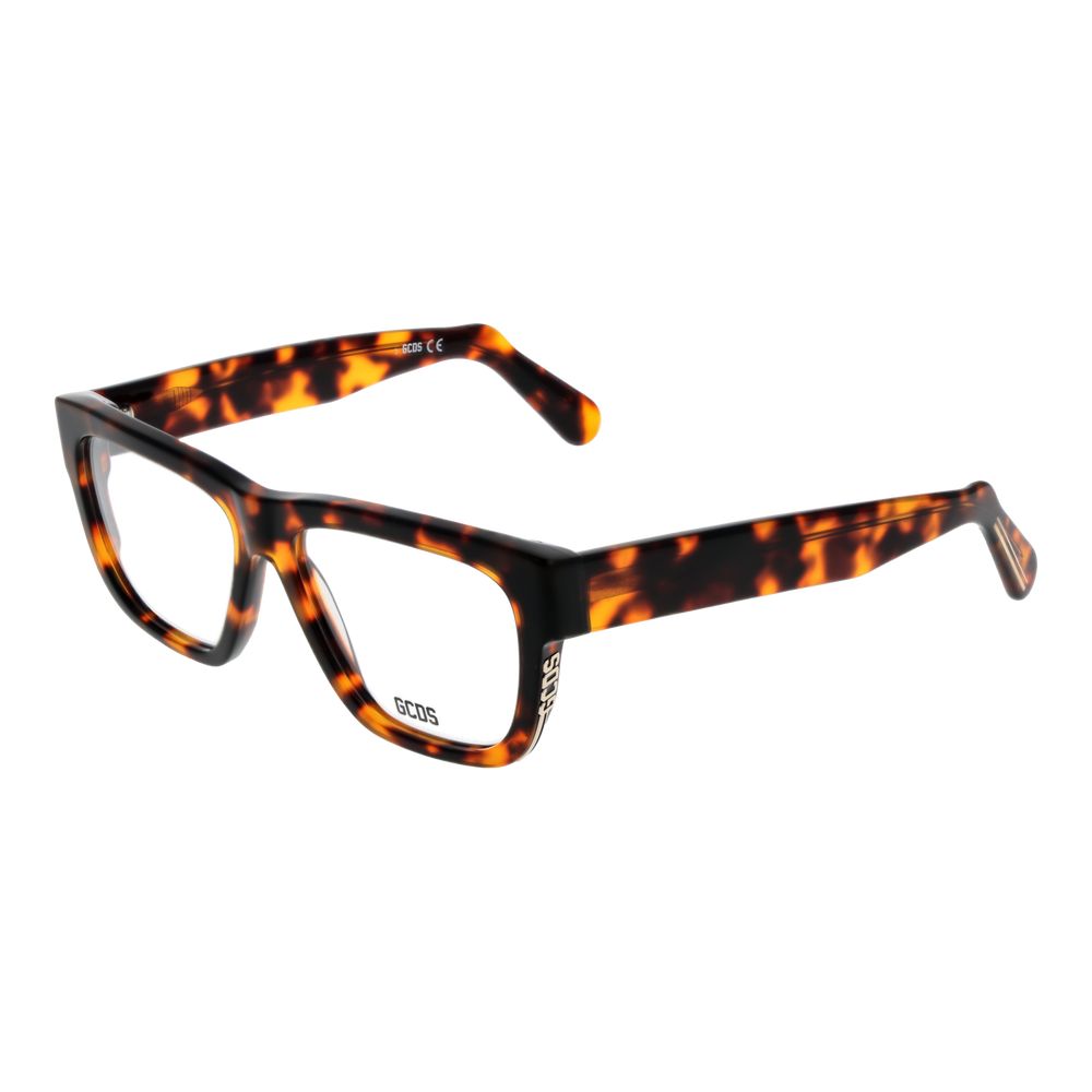 GCDS Braune optische Unisex-Brillen