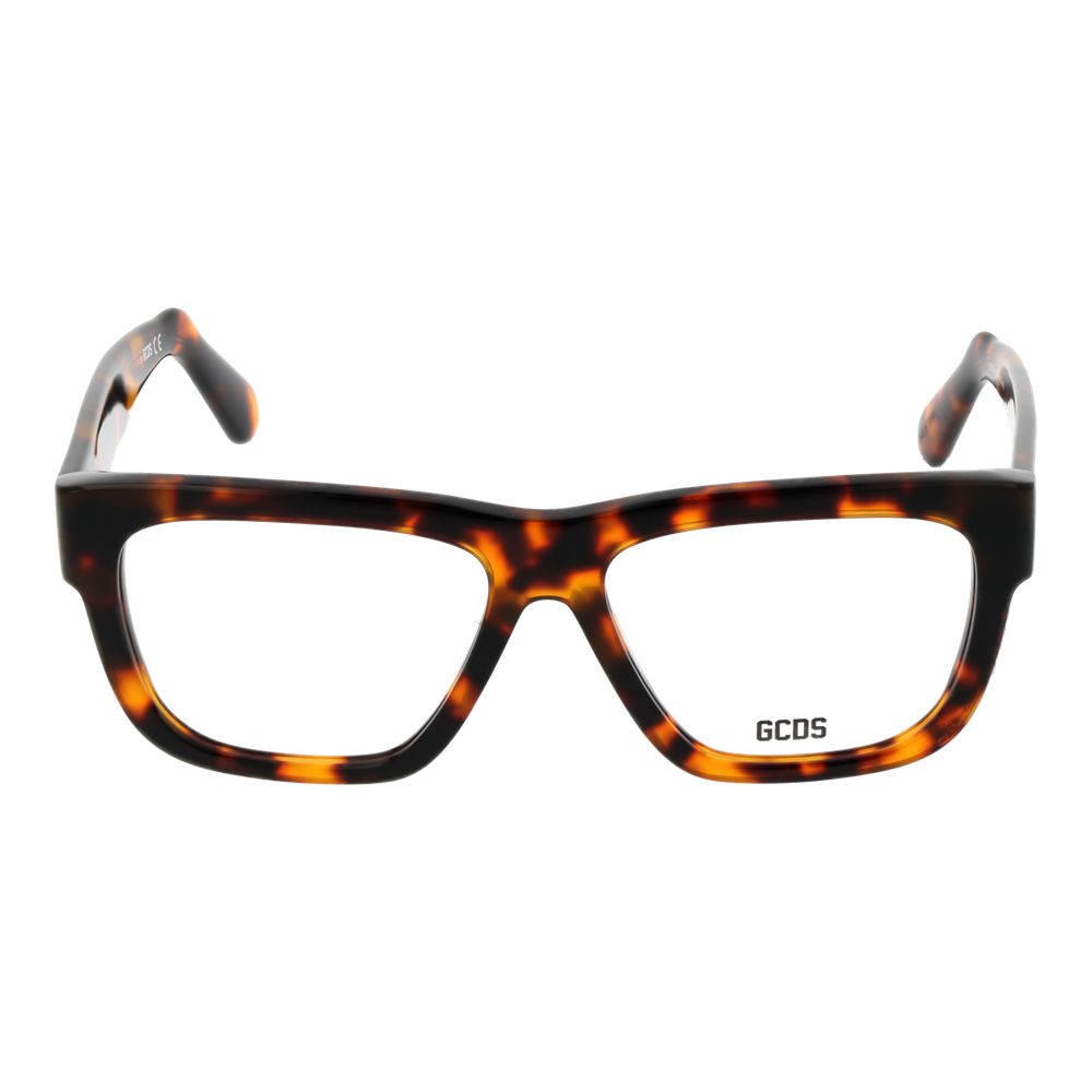 GCDS Braune optische Unisex-Brillen