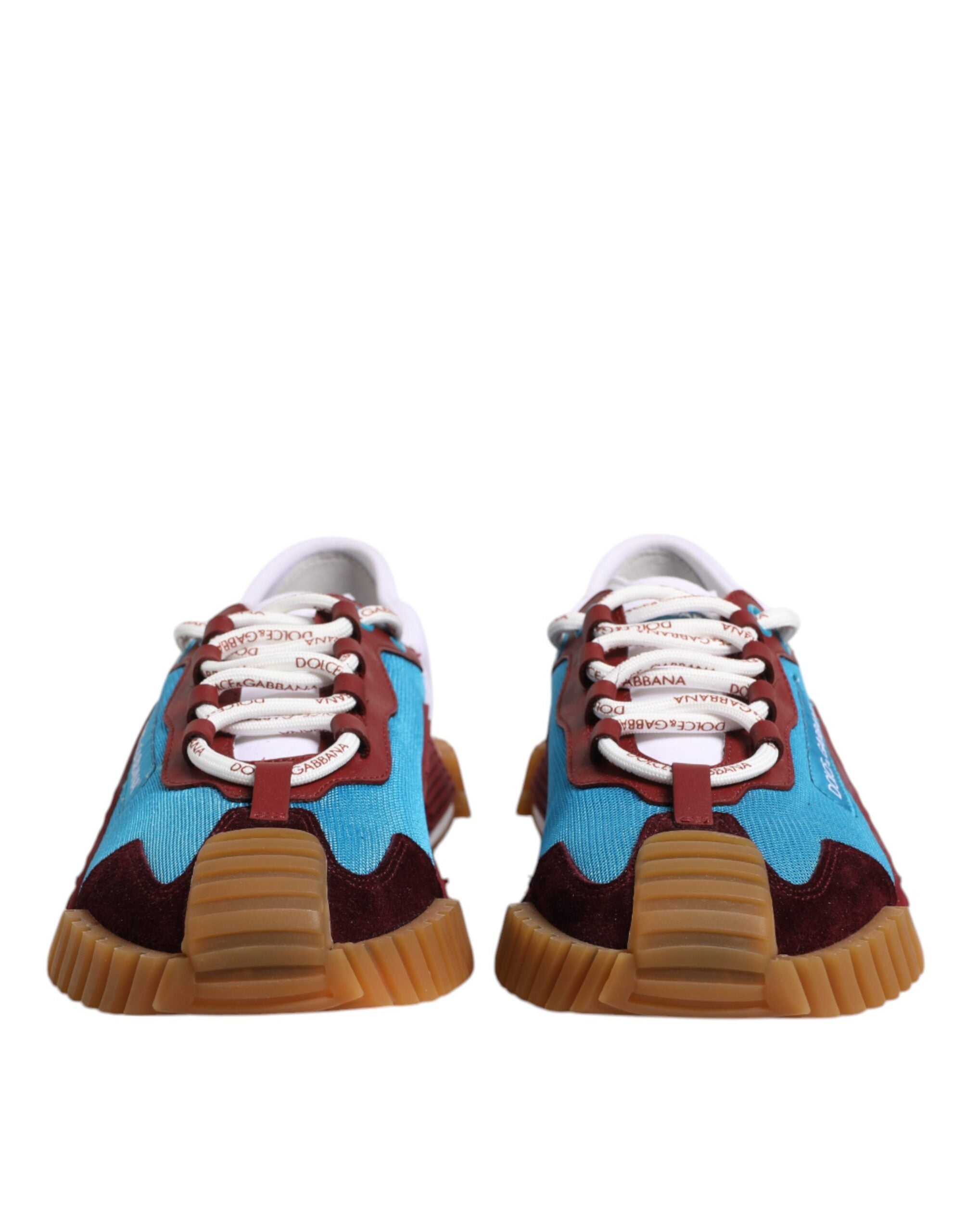 Dolce &amp; Gabbana Mehrfarbige Nylon NS1 Low Top Sneakers Schuhe